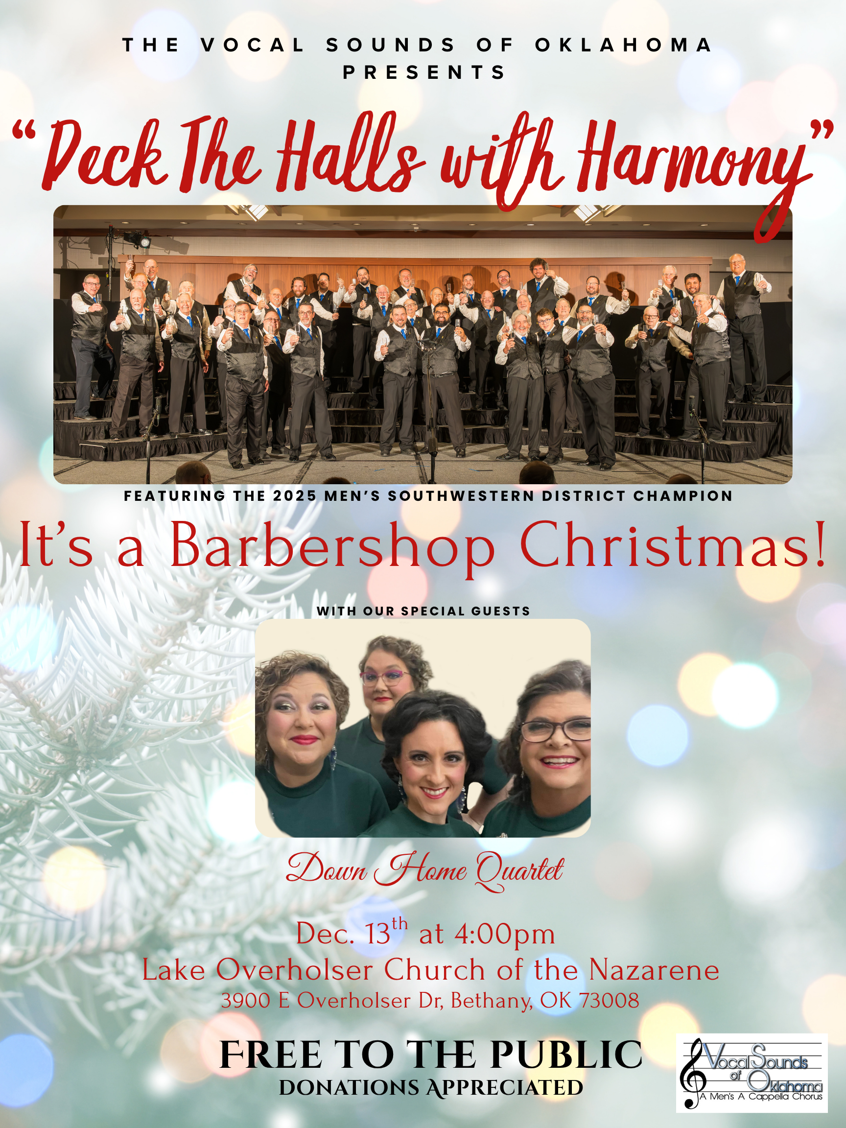 Deck The Halls With Harmony!